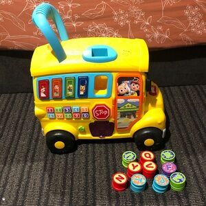 Cocomelon Interactive Learning Bus Toy ❣️Ship Alone❣️